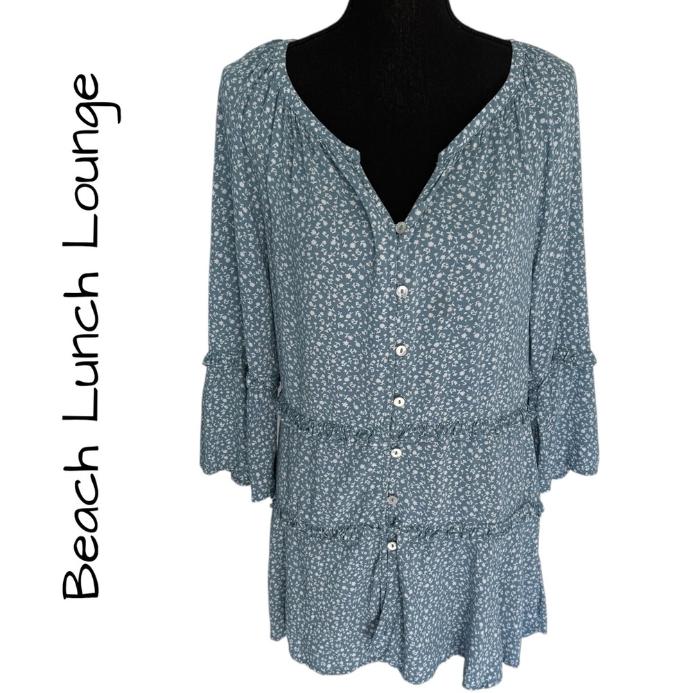 BEACH LUNCH LOUNGE Tunic/Top/Coverup, Size Small